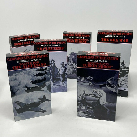 Campaigns In The Pacific World War II VHS Set C4 - Picture 3 of 7
